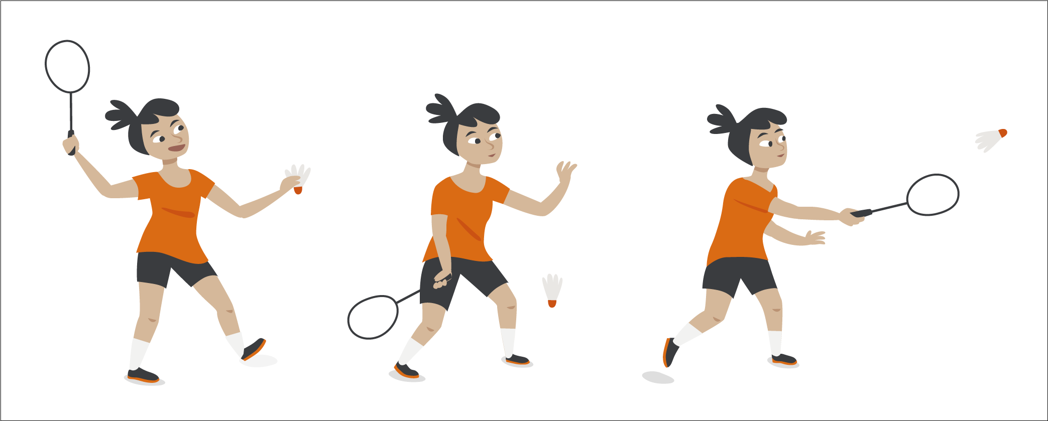 billet efterår Afstå Grundslag i badminton i idræt - undervisning